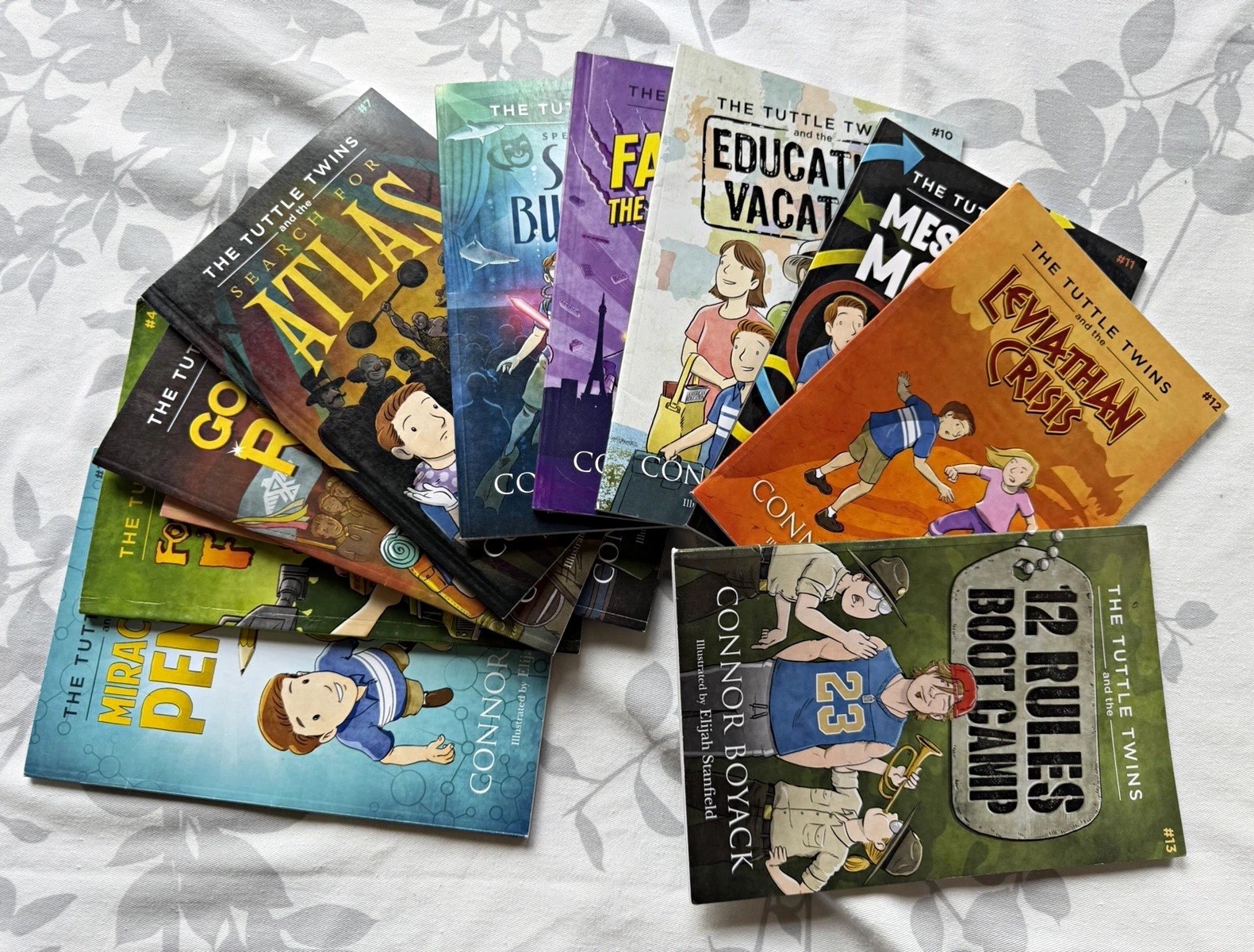 The Tuttle Twins Paperback Book Lot of 11 Books Connor Boyack Illustrated The Tuttle Twins Paperback Book Lot of 11 Books Connor Boyack Illustrated