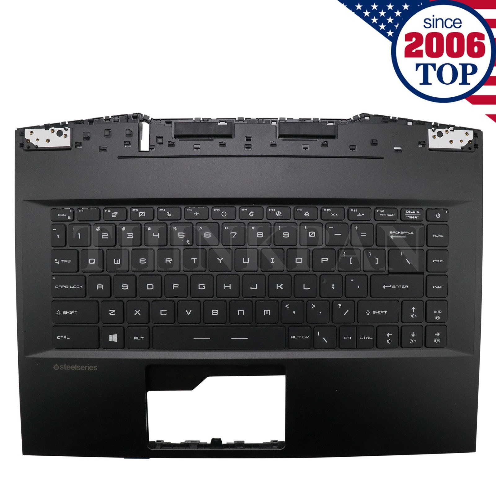 New Palmrest Full Colorful Backlit Keyboard For MSI GP66 GE66 MS-1541 1543 Black