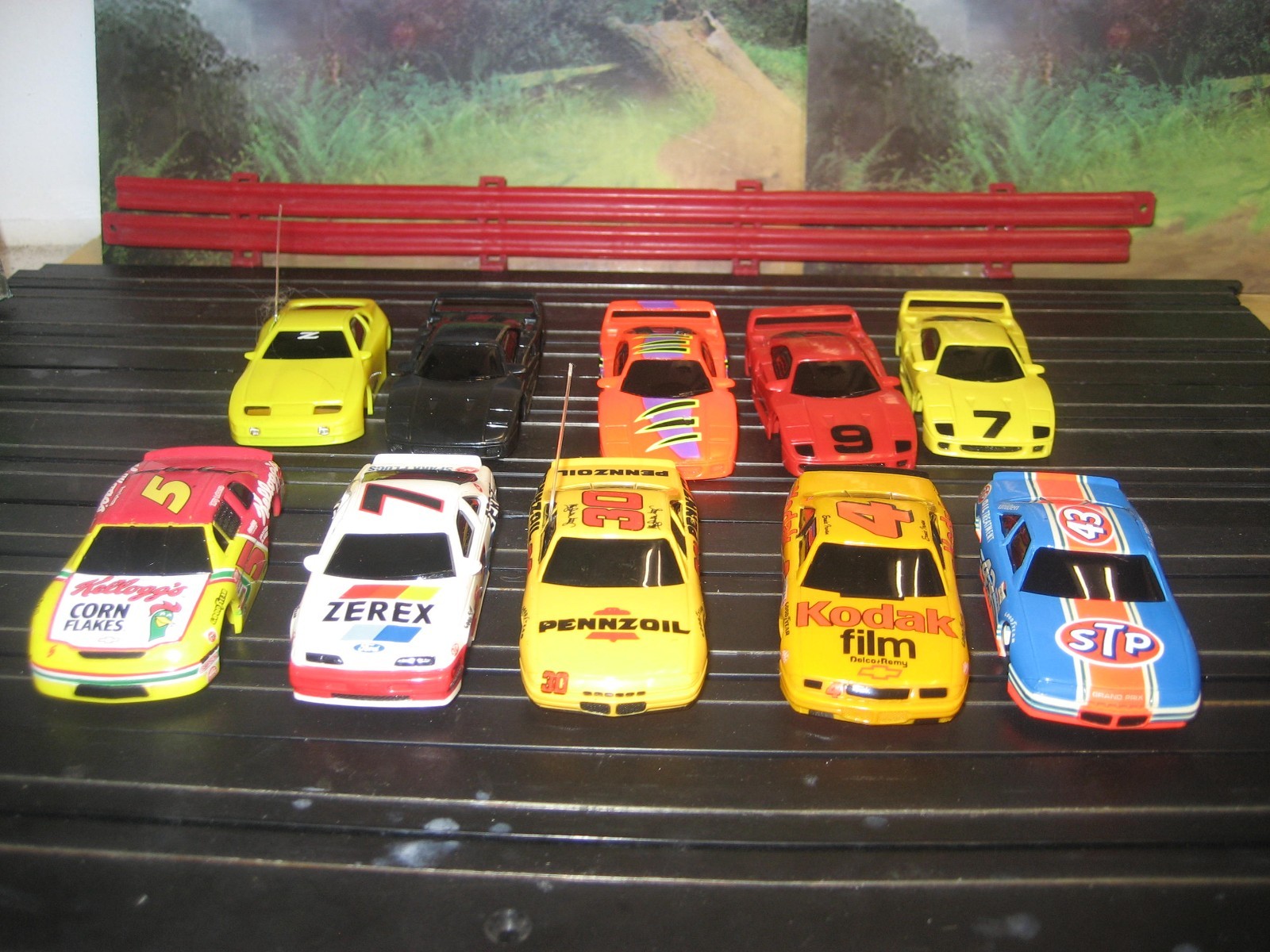NEW Tyco HO Scale Slot Car   Lot of 10 Bodies all fit the wide chassis