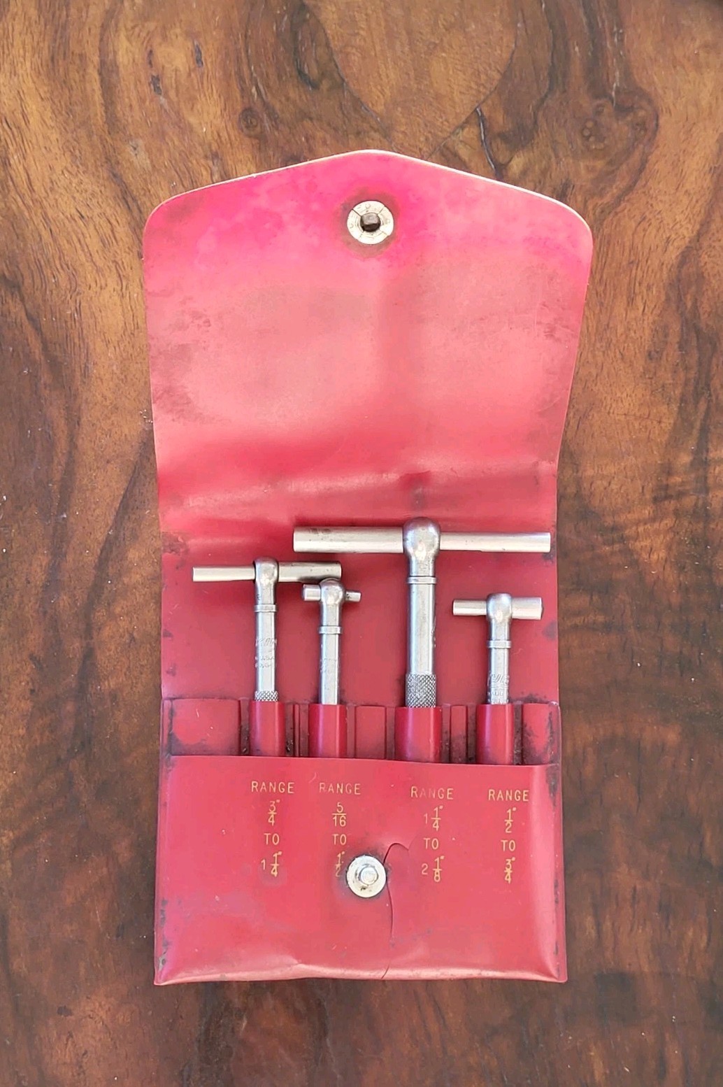 (4) Vintage Lufkin Rule Telescoping Gages Machinist Tools USA