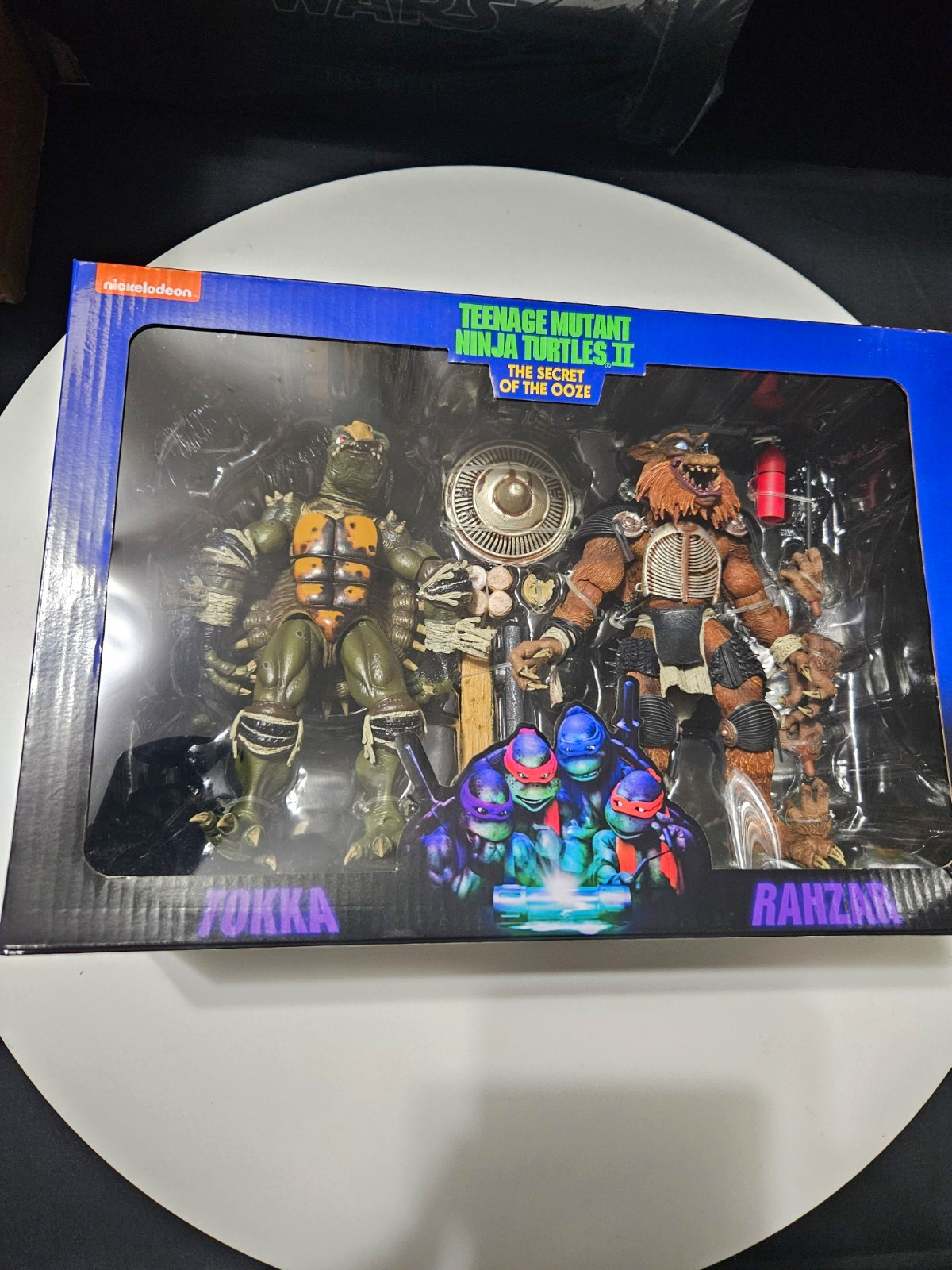 NECA Teenage Mutant Ninja Turtles II Tokka & Rahzar 2-Figure Set 2020