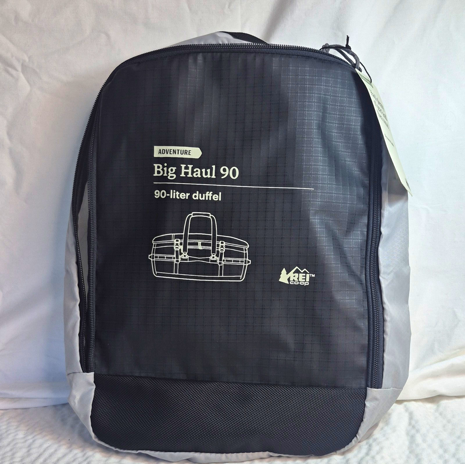 REI Co-op Big Haul 90 90L Lightweight Polyester Bag, Black/Gray( Case Only) REI Co-op Big Haul 90 90L Lightweight Polyester Bag, Black/Gray( Case Only)