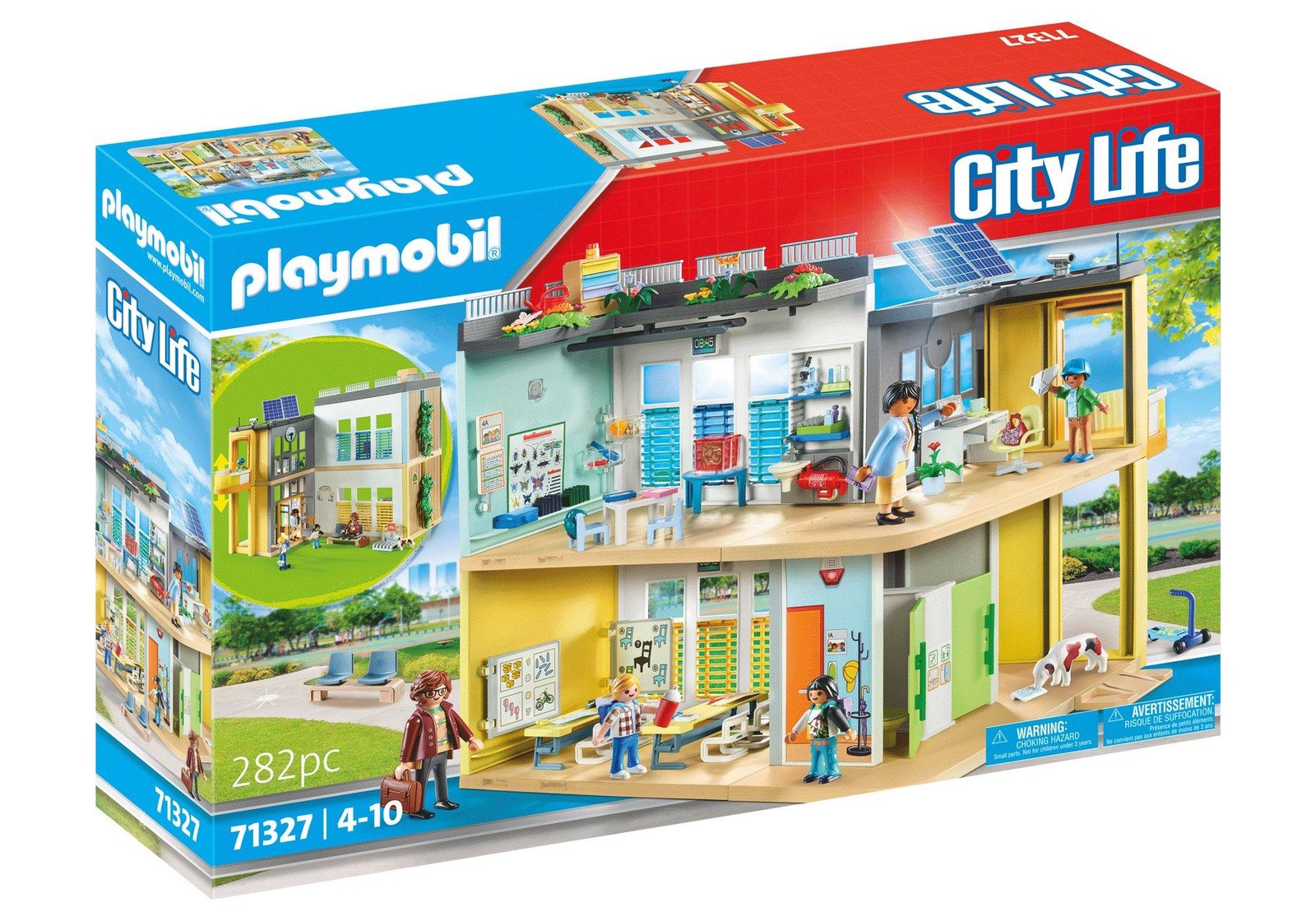 PLAYMOBIL #71327 Large School Building Set NEW