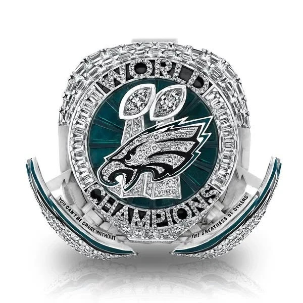2025 NFL 🦅 Eagles Fan Collectors Ring Wing Out Size 9-11-13 #HURTS