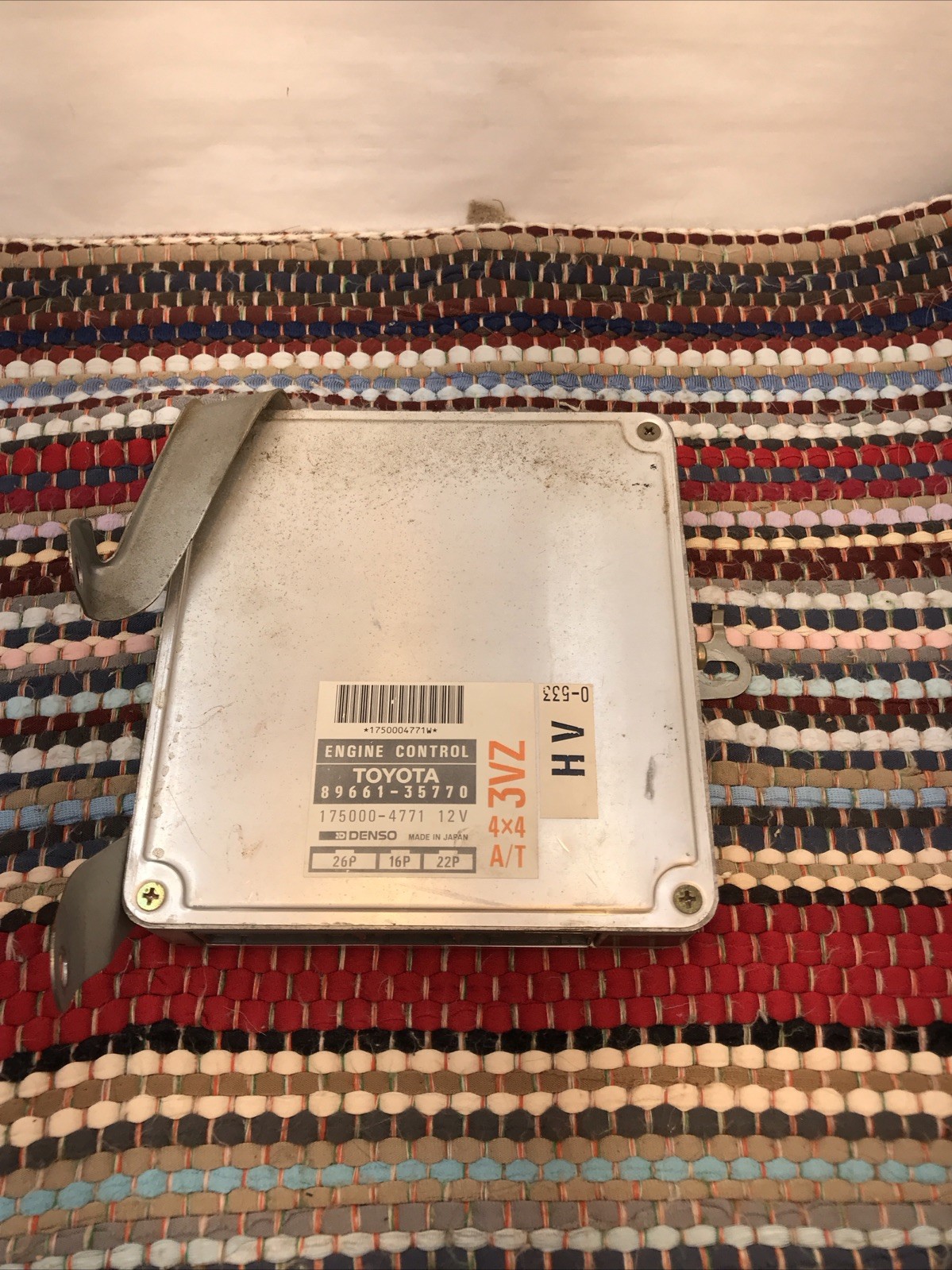 1990 1991 1992 TOYOTA 4RUNNER PICKUP 3.0 V6 3VZE 3VZ ECU ECM 89661-35570 Control