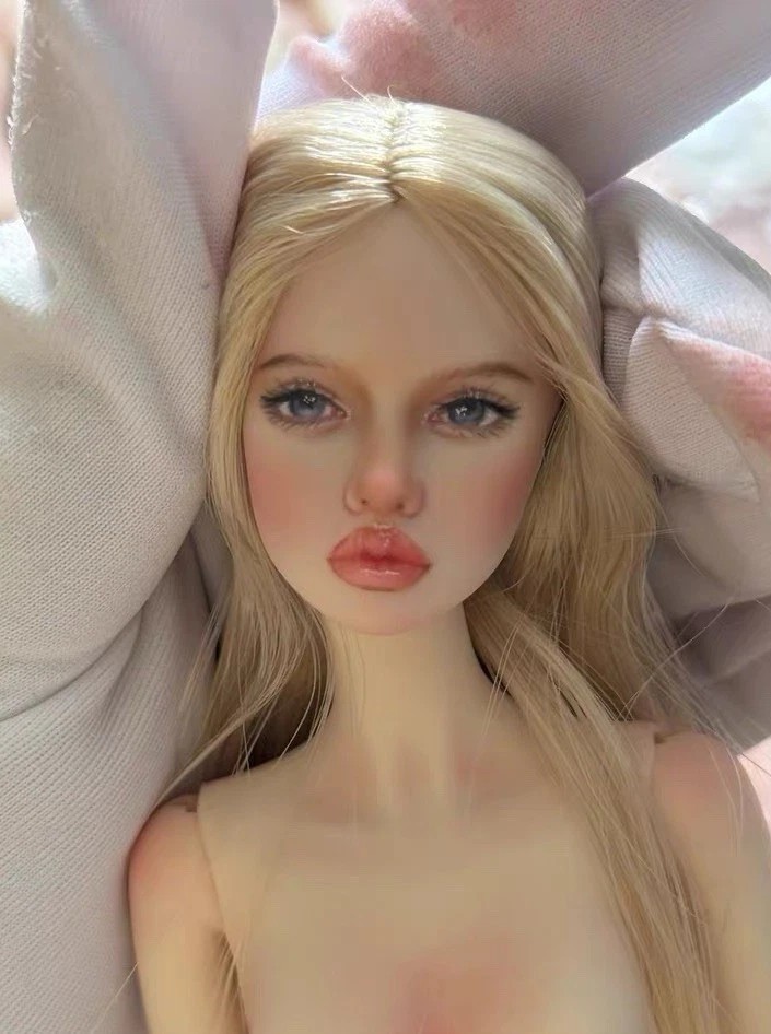 OOAK 12 Inch Repaint Custom Art Nude Doll~ Similar to Poppy Parker Head Figure