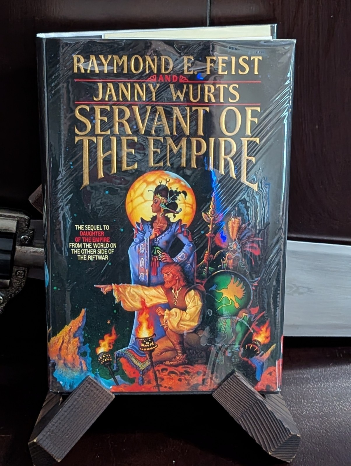 Servant of the Empire Feist Wurts 1st/1st HC Dual Signed Inscribed LN Riftwar
