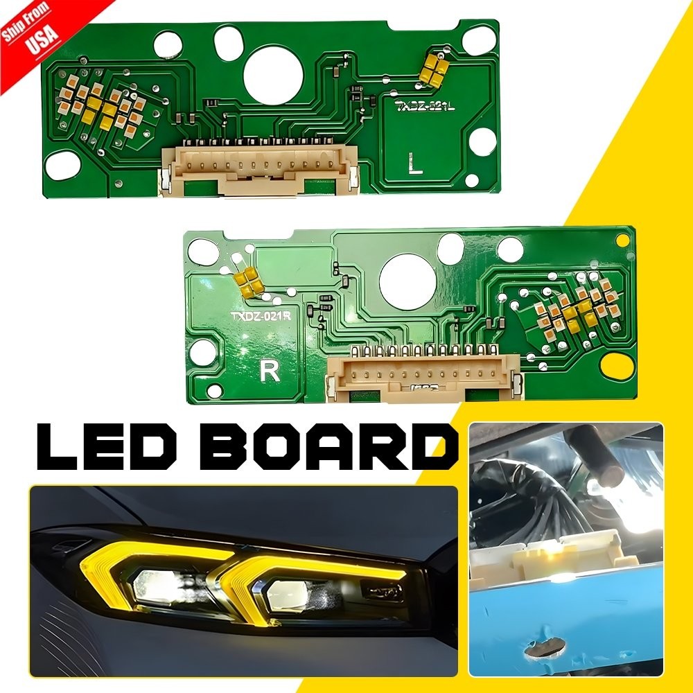 Yellow DRL For BMW G20 LCI M340i M340iX 2023-25 Daytime Running Light LED Boards