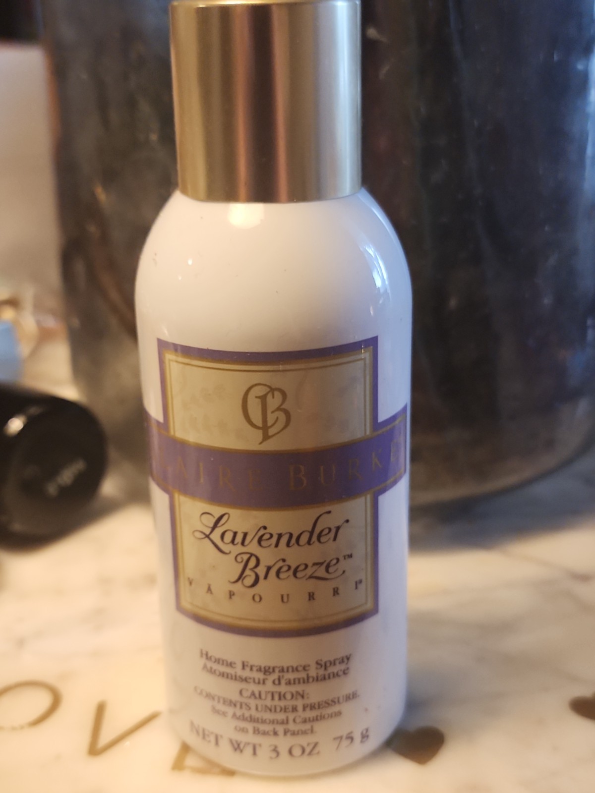 Claire Burke Lavender Breeze Vapourri Home Fragrance Spray 3oz Claire Burke Lavender Breeze Vapourri Home Fragrance Spray 3oz