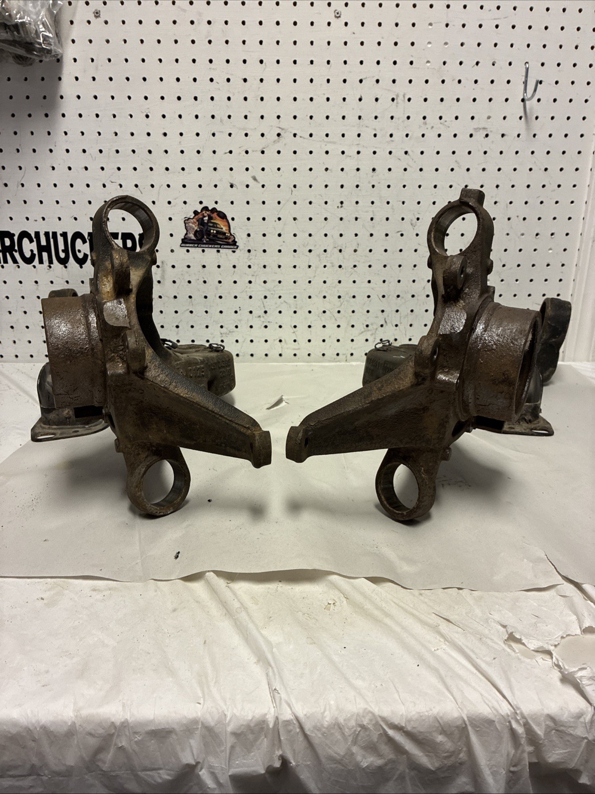 BMW E46 325xi 330i 330xi 330Ci Rear Trailing Arm Pair LH RH Bare OEM Drift