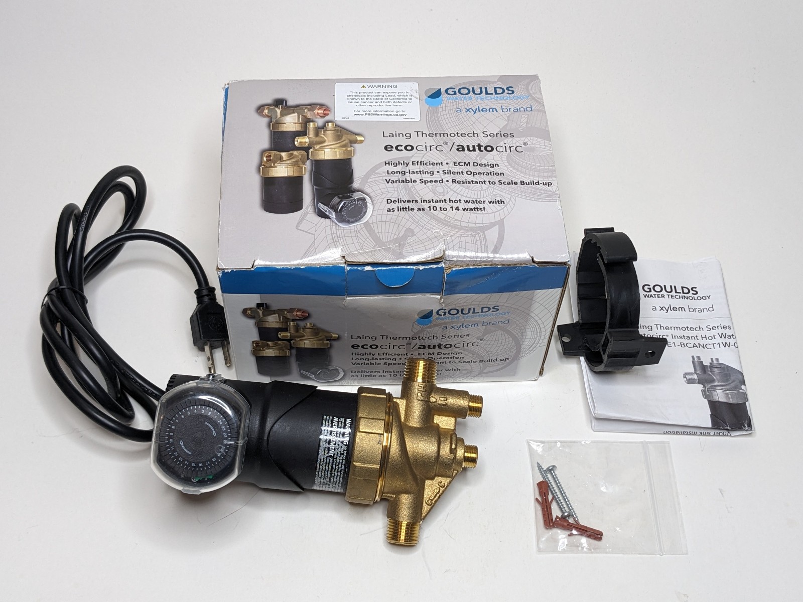 Goulds 60A0G6001 Autocirc E1 Series Recirculating Pump 1/2