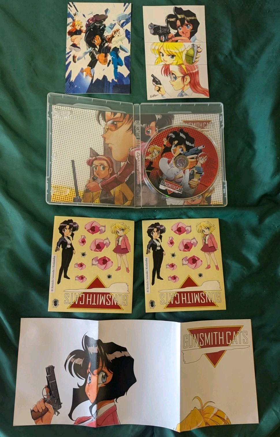 Gunsmith Cats Explosive Edition 2019 AnimEigo Blu-ray Sonoda Kenichi Kodansha