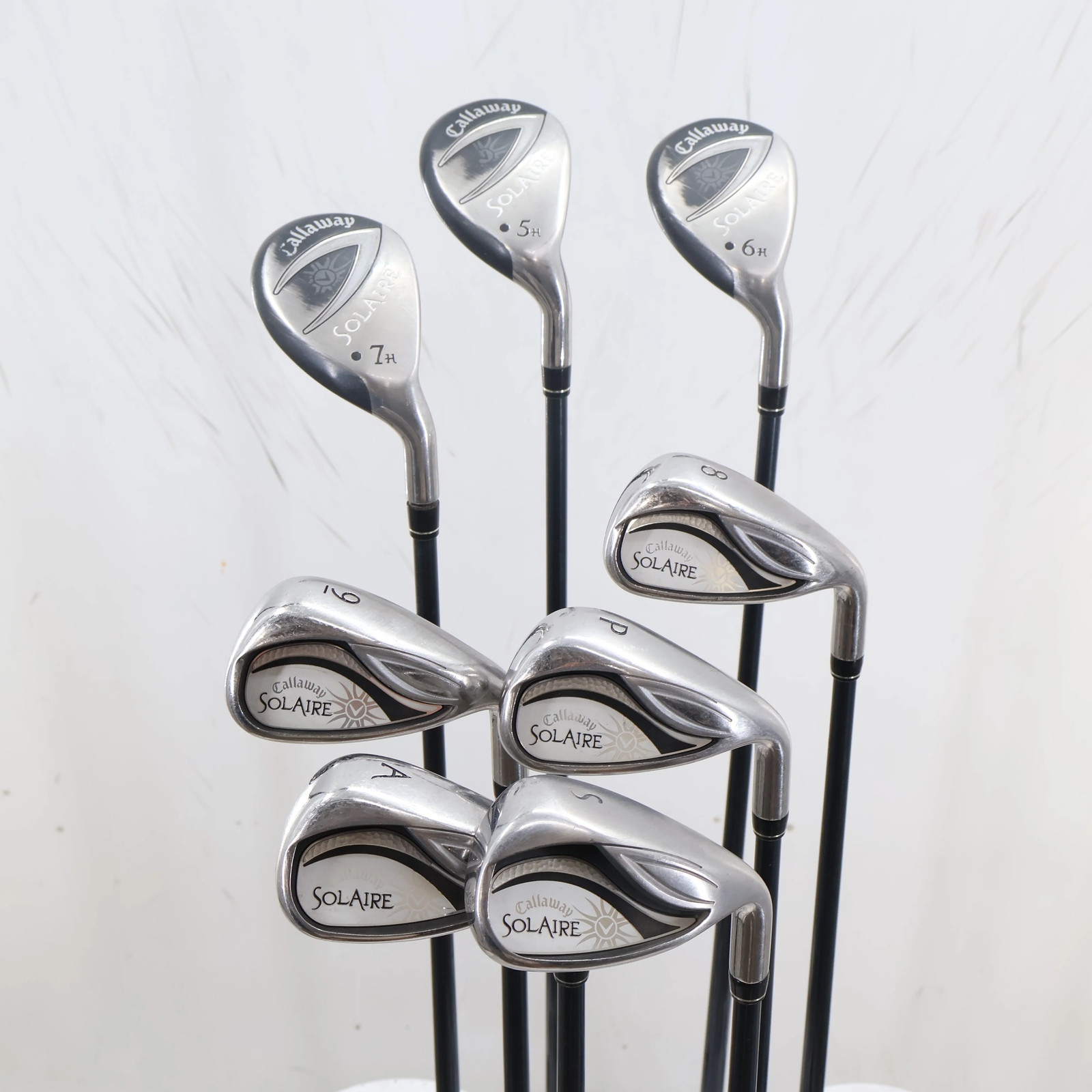 Callaway Solaire Iron Set 5H,6H,7H, 8-P,S Graphite Ladies Right Hand A-164247