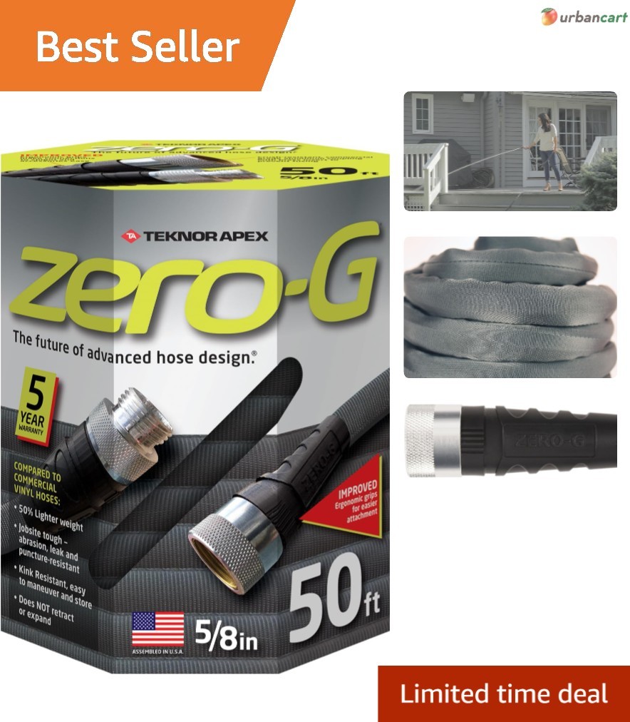 Zero-G 4001-50: Ultra Flexible & Durable Garden Hose