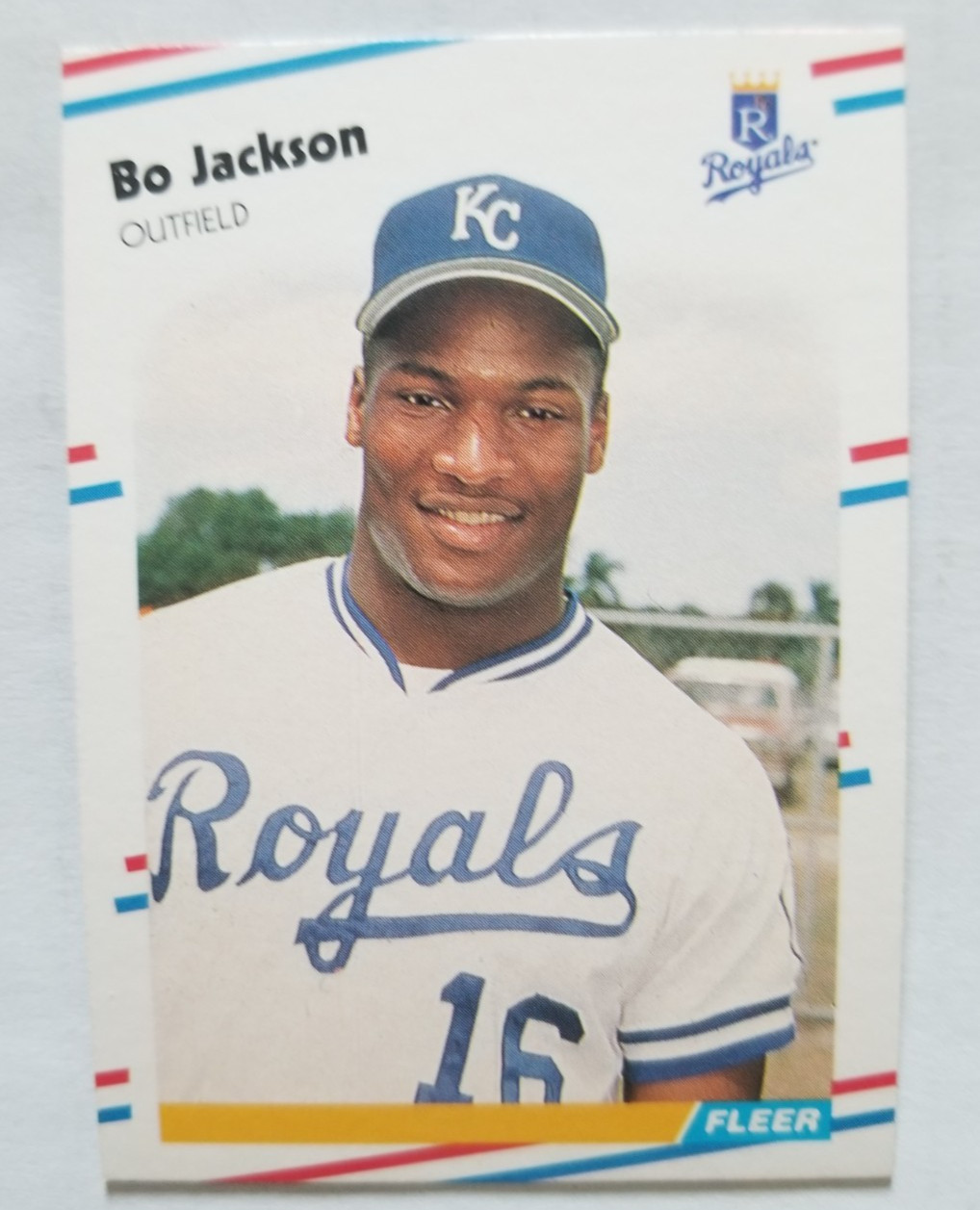 1988 Fleer #260 Bo Jackson Kansas City Royals 1988 Fleer #260 Bo Jackson Kansas City Royals