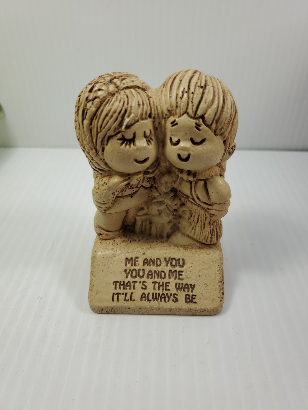 Vintage Paula 1970 Sillisculpts Figure Statue Me & You Friends Figure* 3 3/4