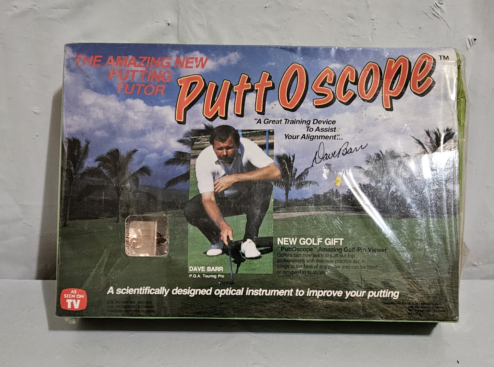 Putt O Scope Putting Tutor Device Improves Golf Put NEW SEALED Putt O Scope Putting Tutor Device Improves Golf Put NEW SEALED