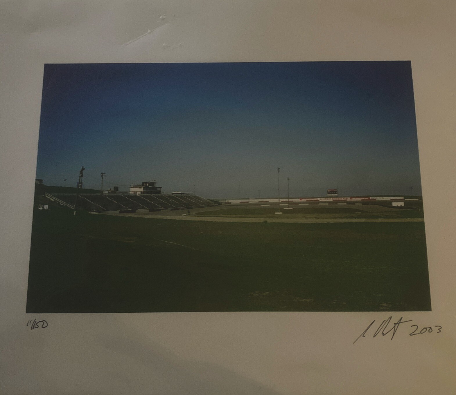 Sam Durant-Altamont Raceway ‘03- Lightjet Print, Kodak Endura Paper COA 11/150