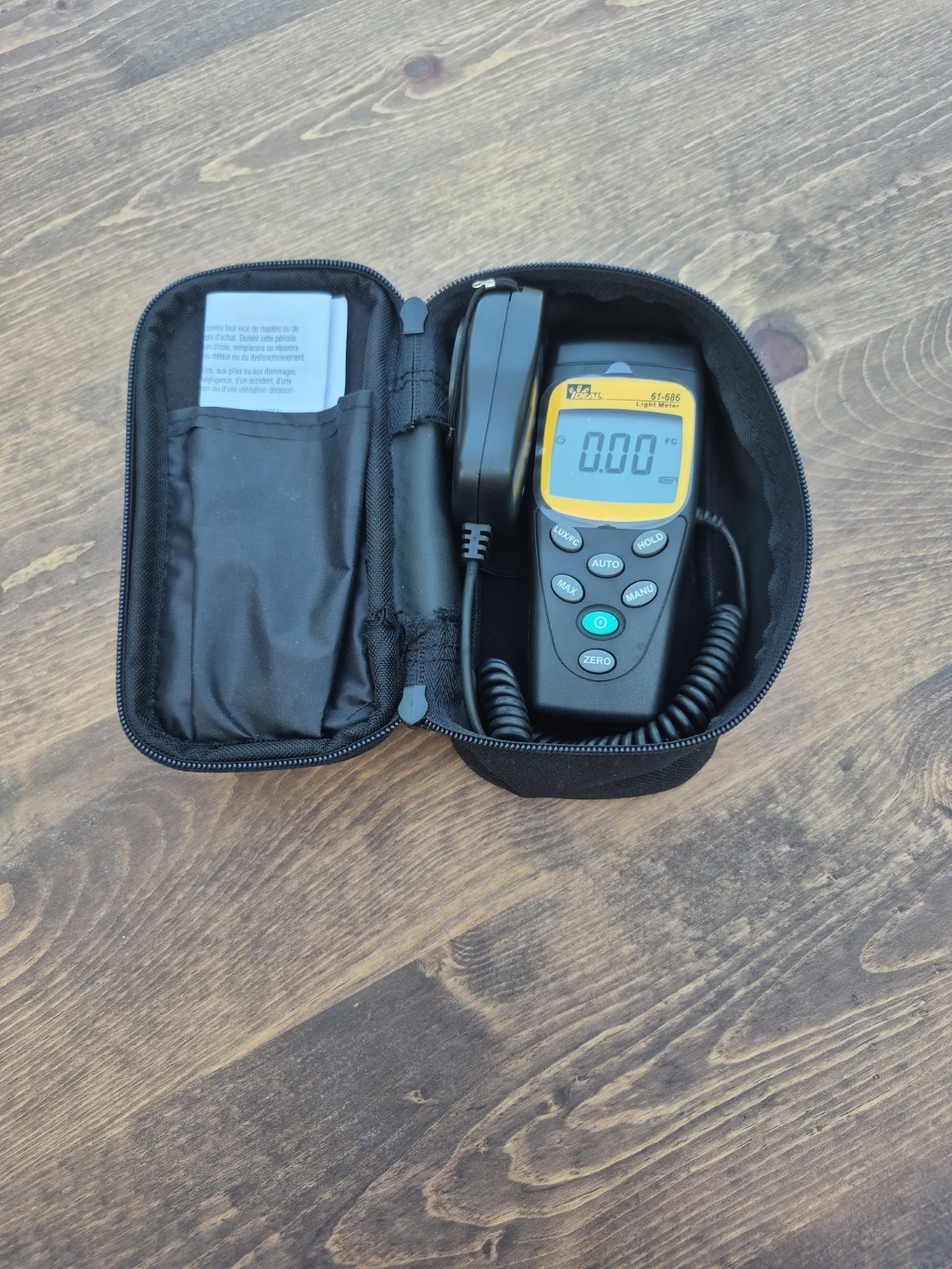 IDEAL INDUSTRIES INC. 61-686 Digital Light Meter