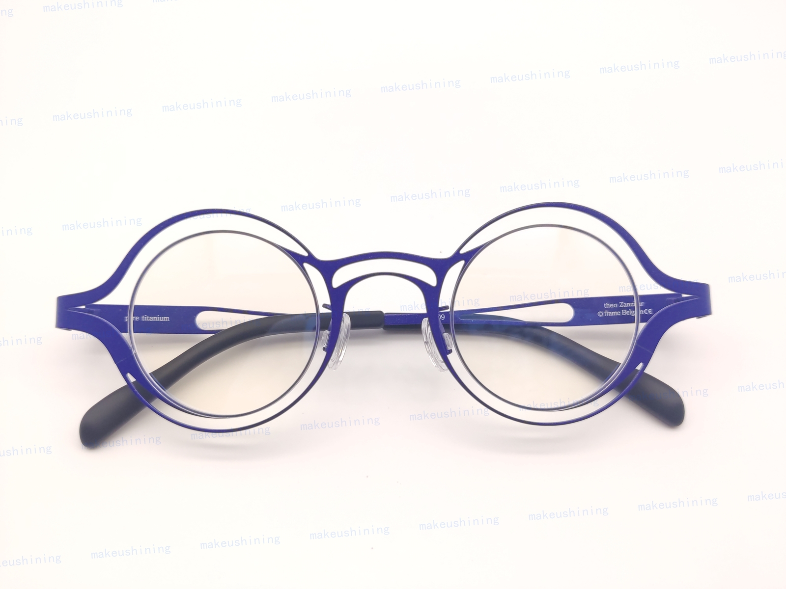 Theo Zanzibar Color 509 Blue Eyeglasses Frame 39-28-145