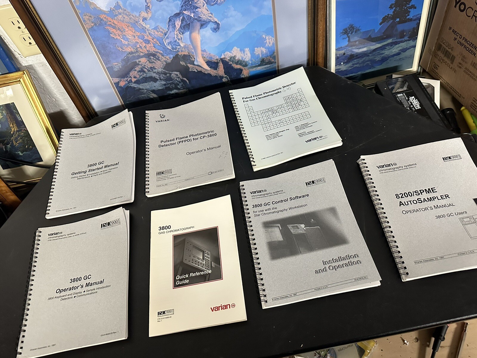 2000 VARIAN CP-8200USERS OPERATORS MANUAL ORIGINAL 2000 VARIAN CP-8200USERS OPERATORS MANUAL ORIGINAL