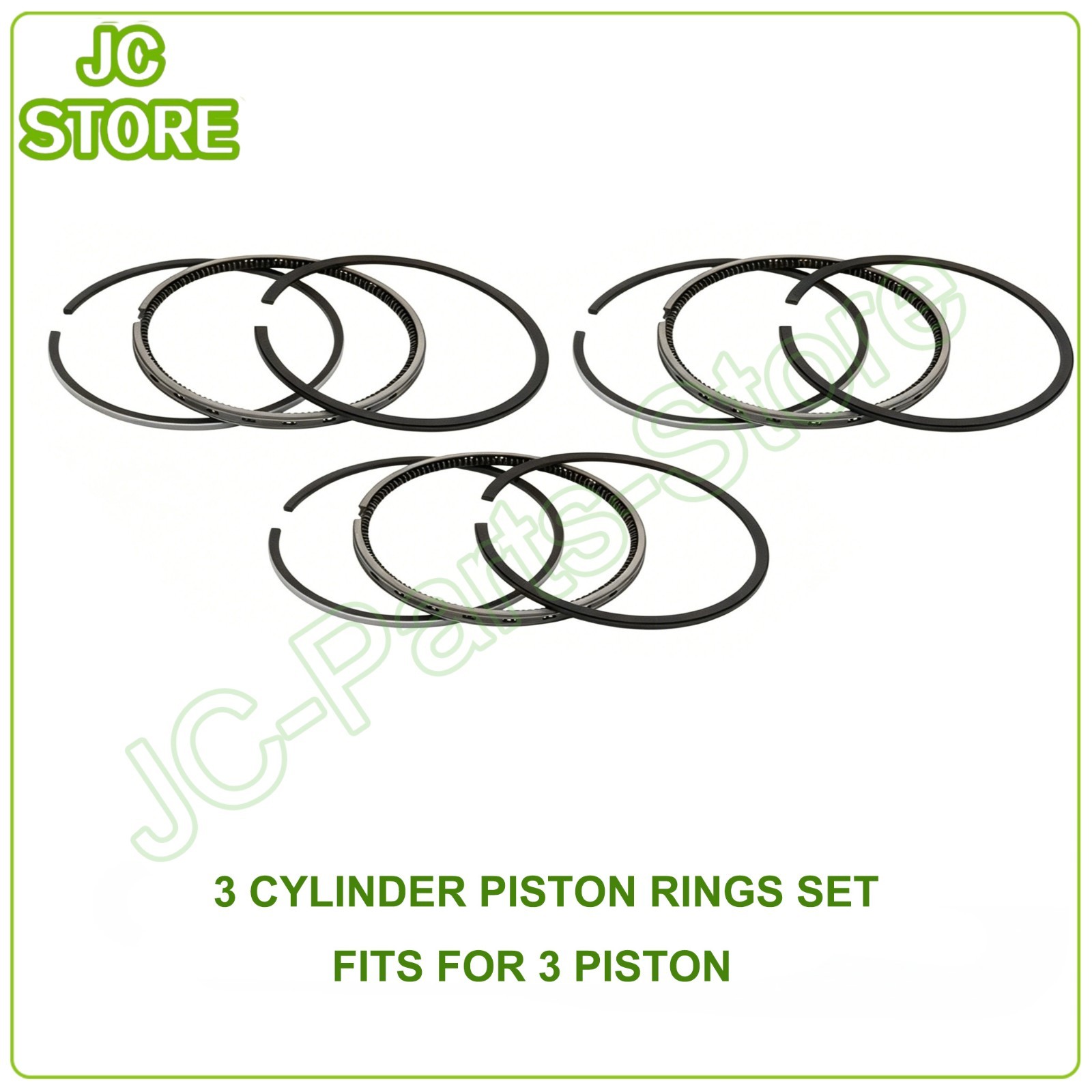 3 Sets STD Piston Ring Set For MITSUBISHI K3F Engine 78mm MM433921