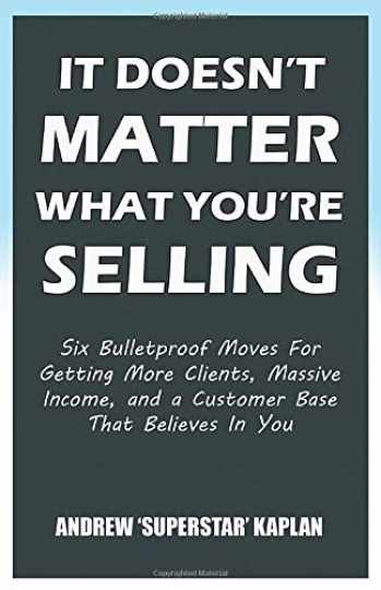 It Doesn’t Matter What You’re - Paperback, by Kaplan Superstar - Very Good It Doesn’t Matter What You’re - Paperback, by Kaplan Superstar - Very Good