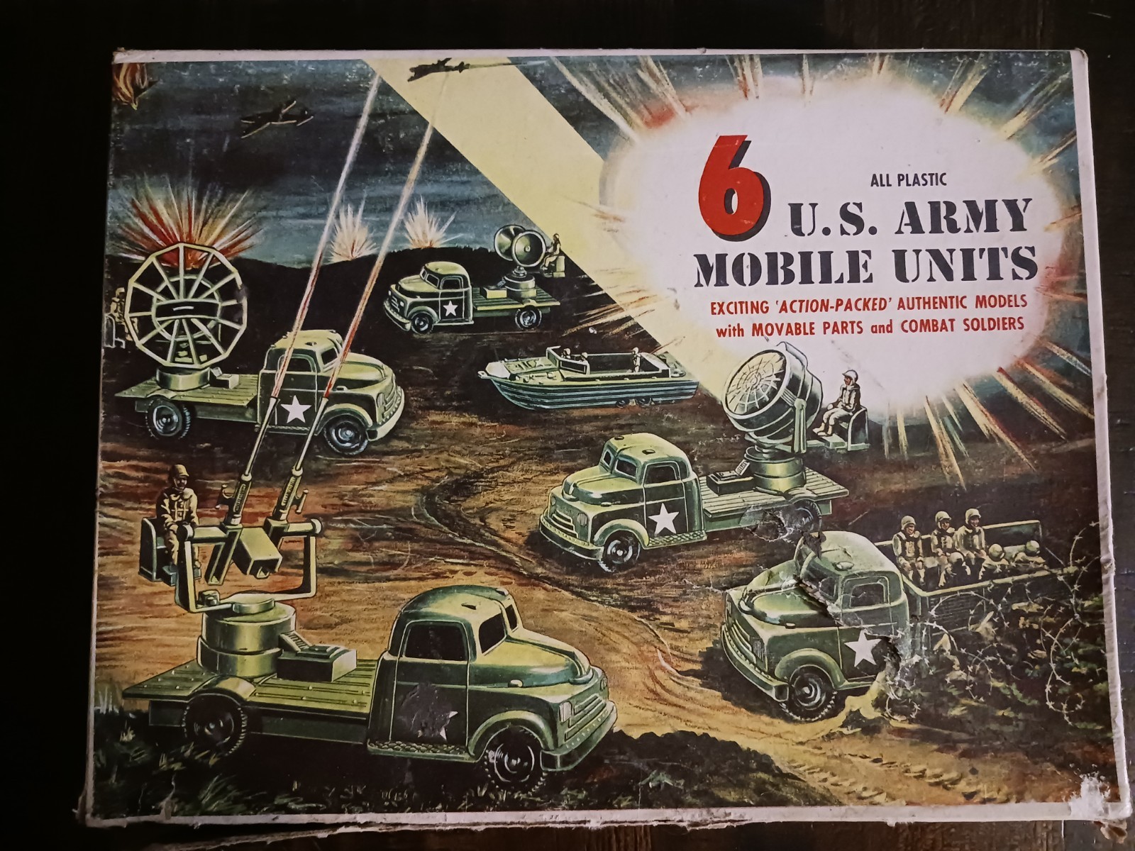 Vintage Pyro Plastics U.S. Army Mobil Unit Set #243 – Military Toy Vehicles Vintage Pyro Plastics U.S. Army Mobil Unit Set #243 – Military Toy Vehicles