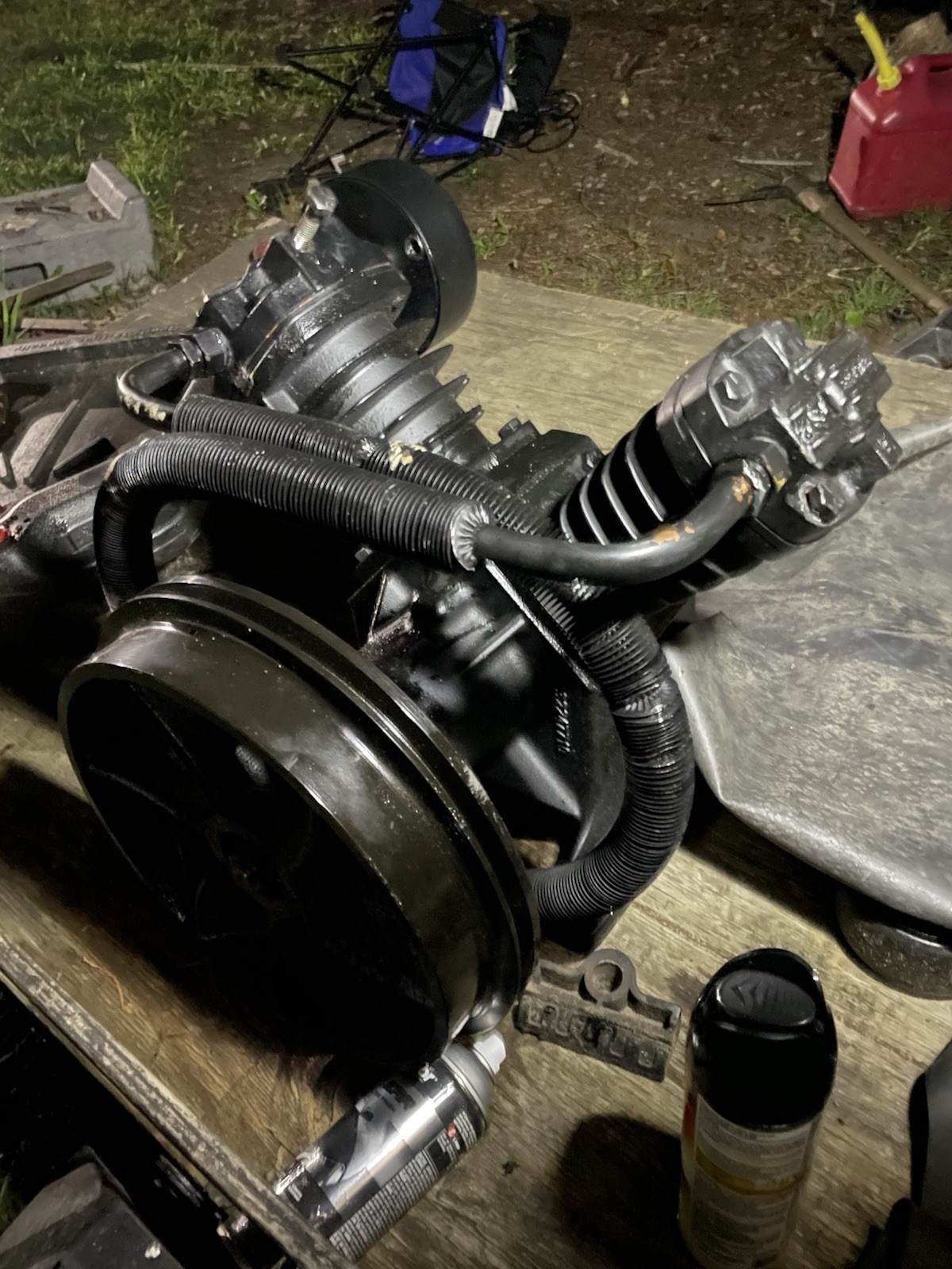Ingersoll-Rand 2475 Air Compressor Pump, 5 Hp, 7 1/2 Hp, 2 Stage, 1.268 L Oil