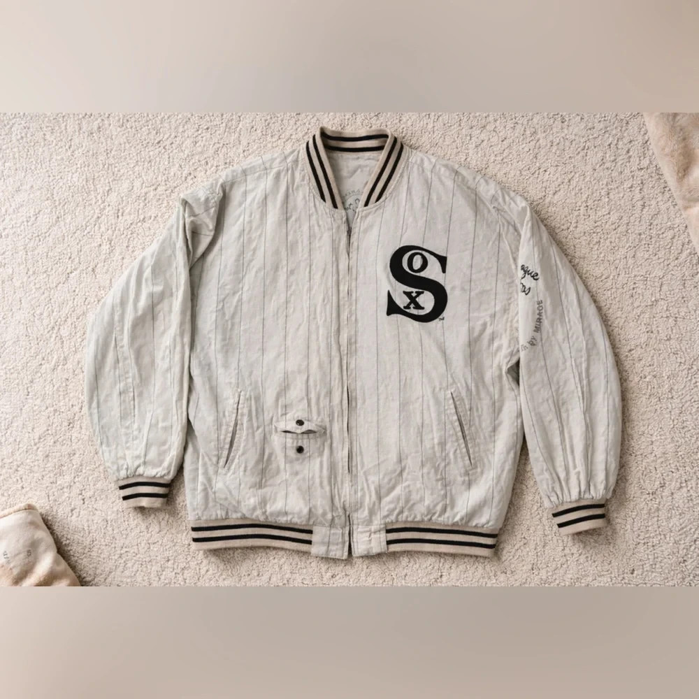 Vintage 90s Chicago White Sox Reversible MLB Jacket XXL Mirage Streetwear Vintage 90s Chicago White Sox Reversible MLB Jacket XXL Mirage Streetwear