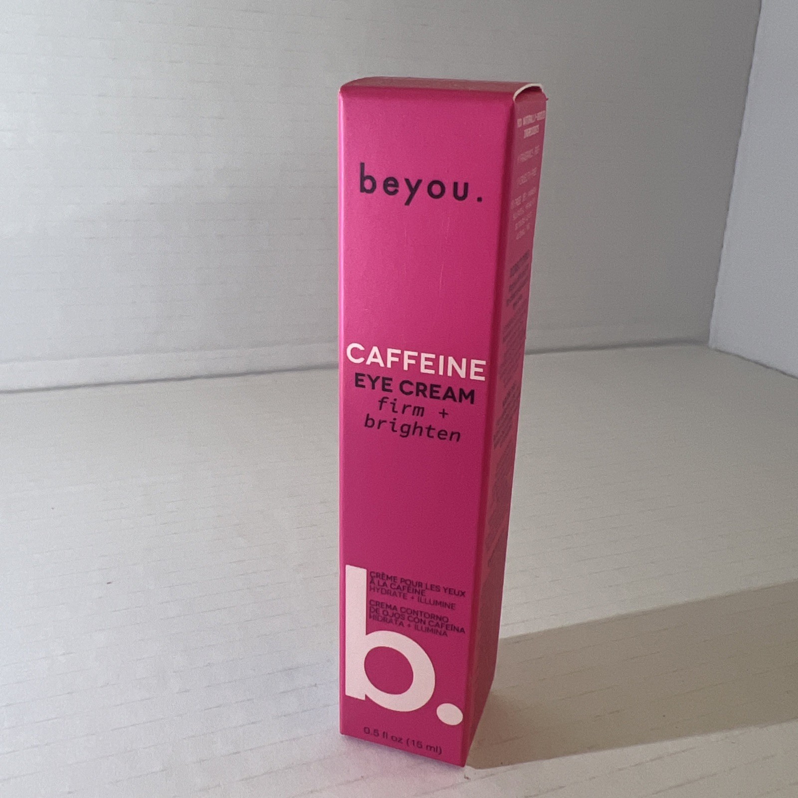 Beyou Cosmetics Caffeine Eye Cream 15ml + mini revitalizing eye gel Beyou Cosmetics Caffeine Eye Cream 15ml + mini revitalizing eye gel