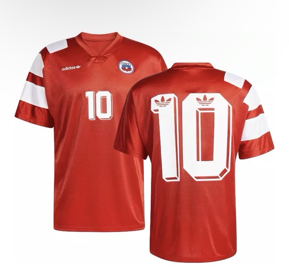 NWT adidas Adult Chile 1994 Bring Back Vintage Home Replica Jersey M L XL XXL