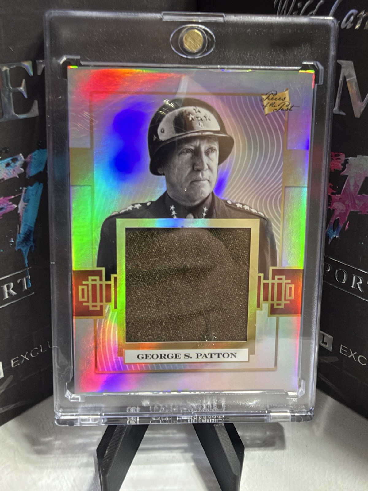 Super Products Pieces of the Past 2026 George S. Patton Jumbo Relic Insert #489