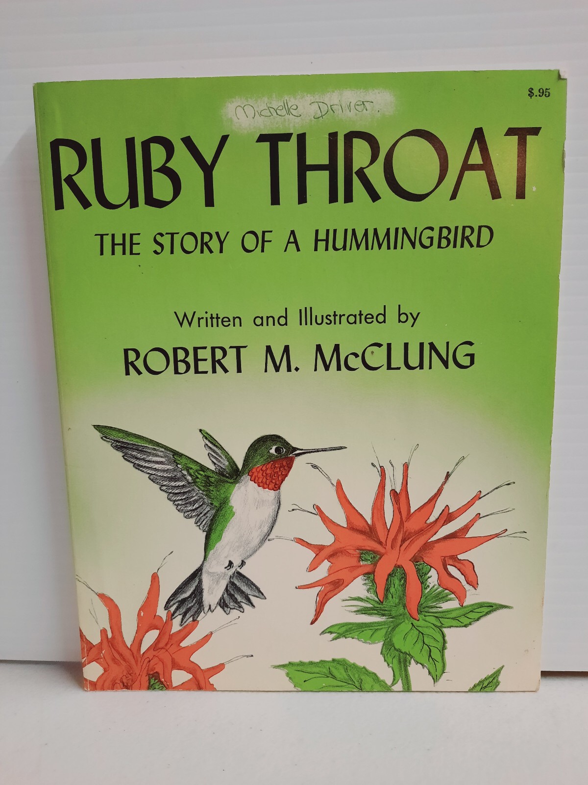 Ruby Throat: Story of a Hummingbird RARE 1950 PB Ruby Throat: Story of a Hummingbird RARE 1950 PB