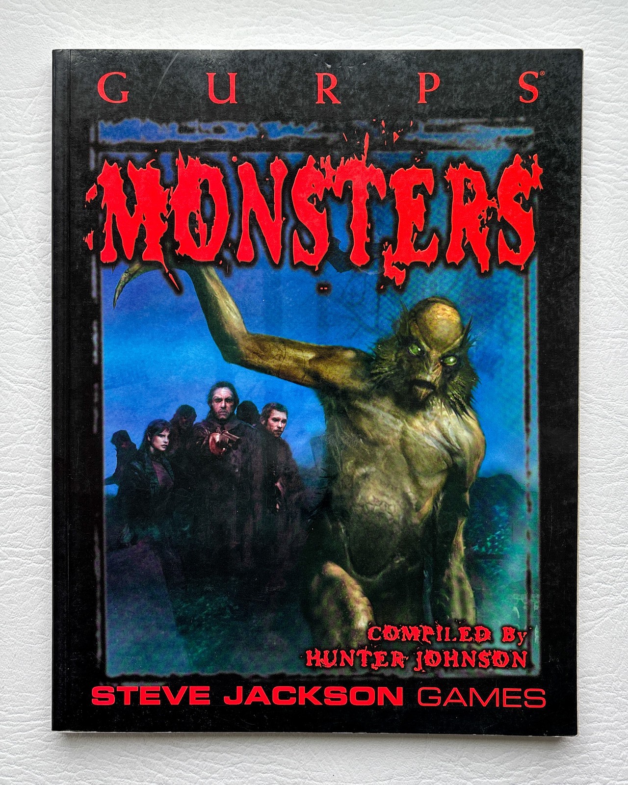 GURPS Monsters Hunter Johnson Steve Jackson Games 2001 1st Print RPG