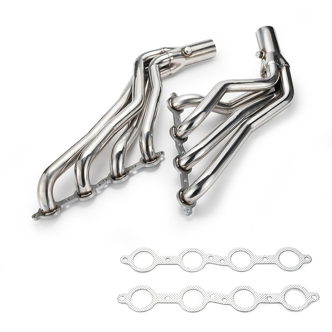 Exhaust Header For Chevy GMC 07-14 4.8/5.3/6.0L Long Tube Stainless Steel Header Exhaust Header For Chevy GMC 07-14 4.8/5.3/6.0L Long Tube Stainless Steel Header
