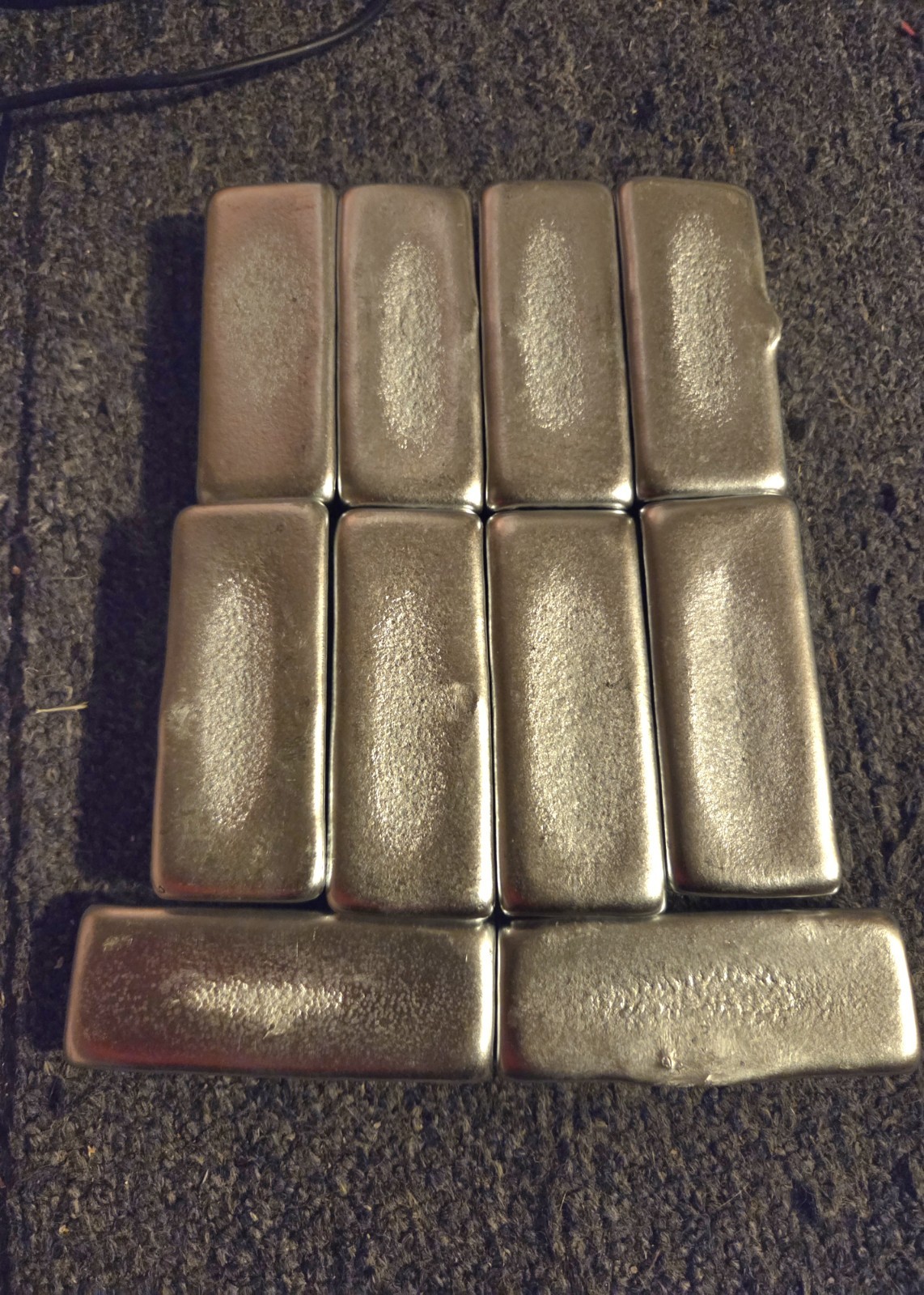15  lbs  of Boat  zinc ingots  Great For Castings