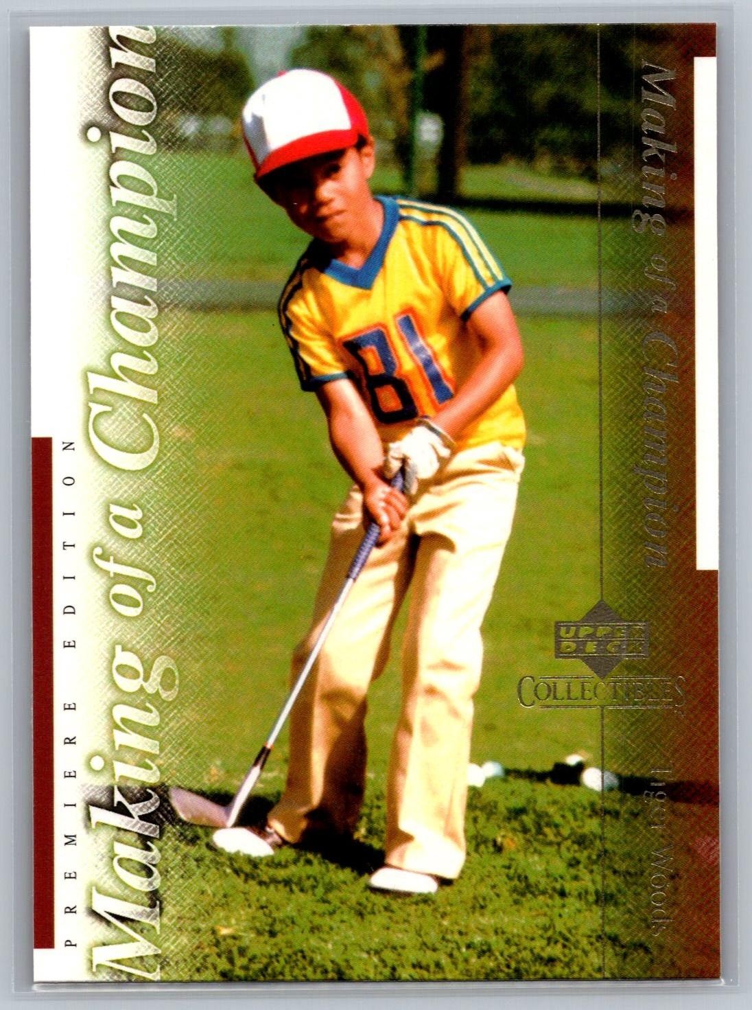 #TWC2 Tiger Woods 2001 Upper Deck Tiger Woods Collection .