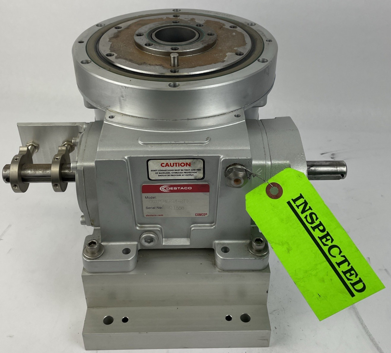 DESTACO CAMCO 601RDM6H24-270 Mechanical Rotary Indexer - INSPECTED DESTACO CAMCO 601RDM6H24-270 Mechanical Rotary Indexer - INSPECTED