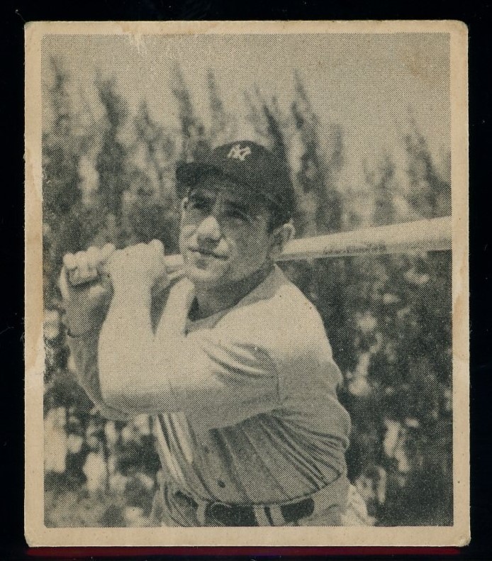 YOGI BERRA 1948 Bowman #6 Rookie RC New York Yankees HOF VG-EX *Centered*