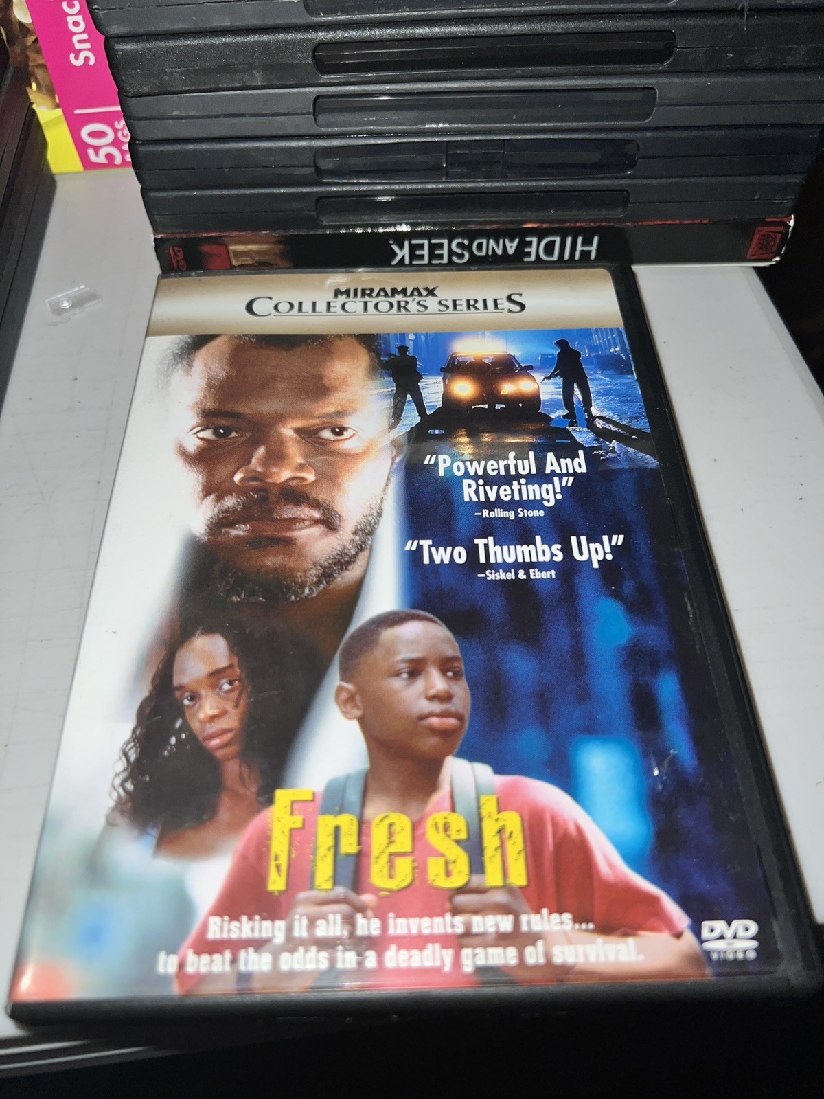 Fresh (DVD, 1994) Miramax Collector\'s Series Widescreen Samuel L. Jackson OOP Fresh (DVD, 1994) Miramax Collector\'s Series Widescreen Samuel L. Jackson OOP
