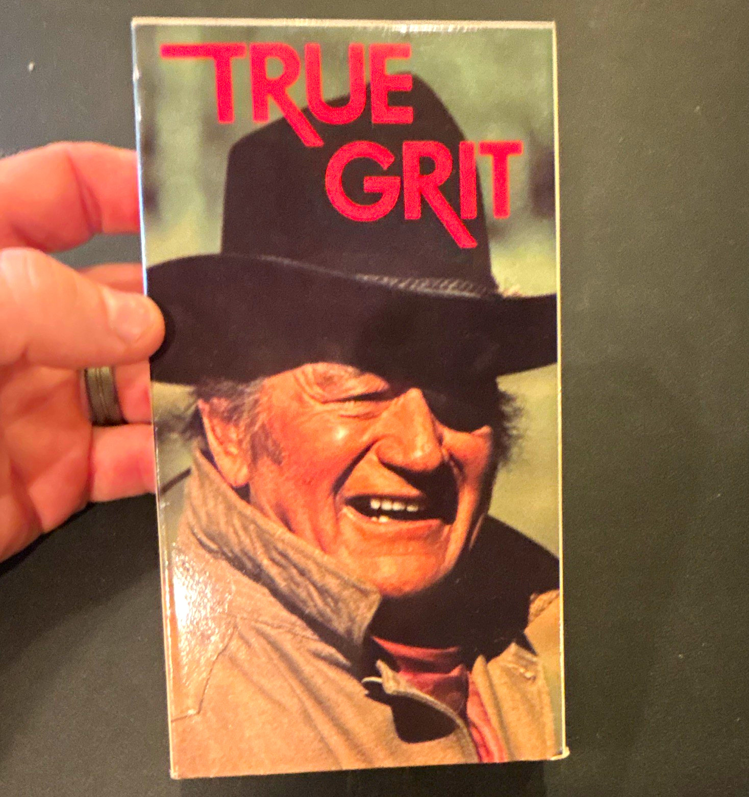 True Grit VHS Paramount 1969 Full Screen NTSC G Western John Wayne