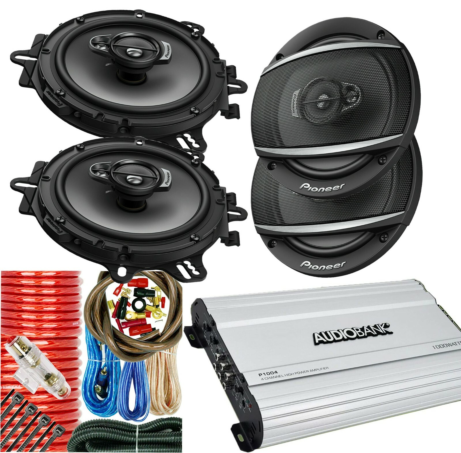 4x Pioneer 640W 6.5\