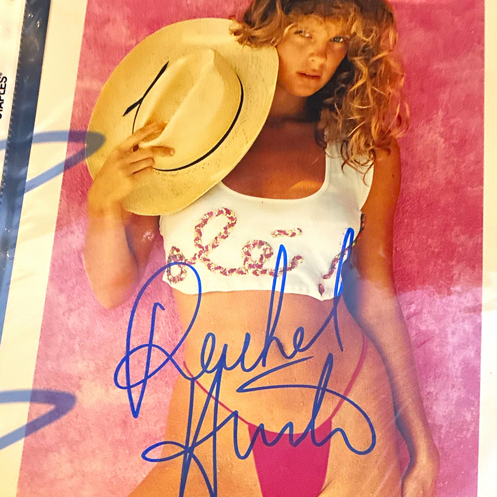 Rachel Hunter Signed Original Model Photo Autograph (Not Authenticated)