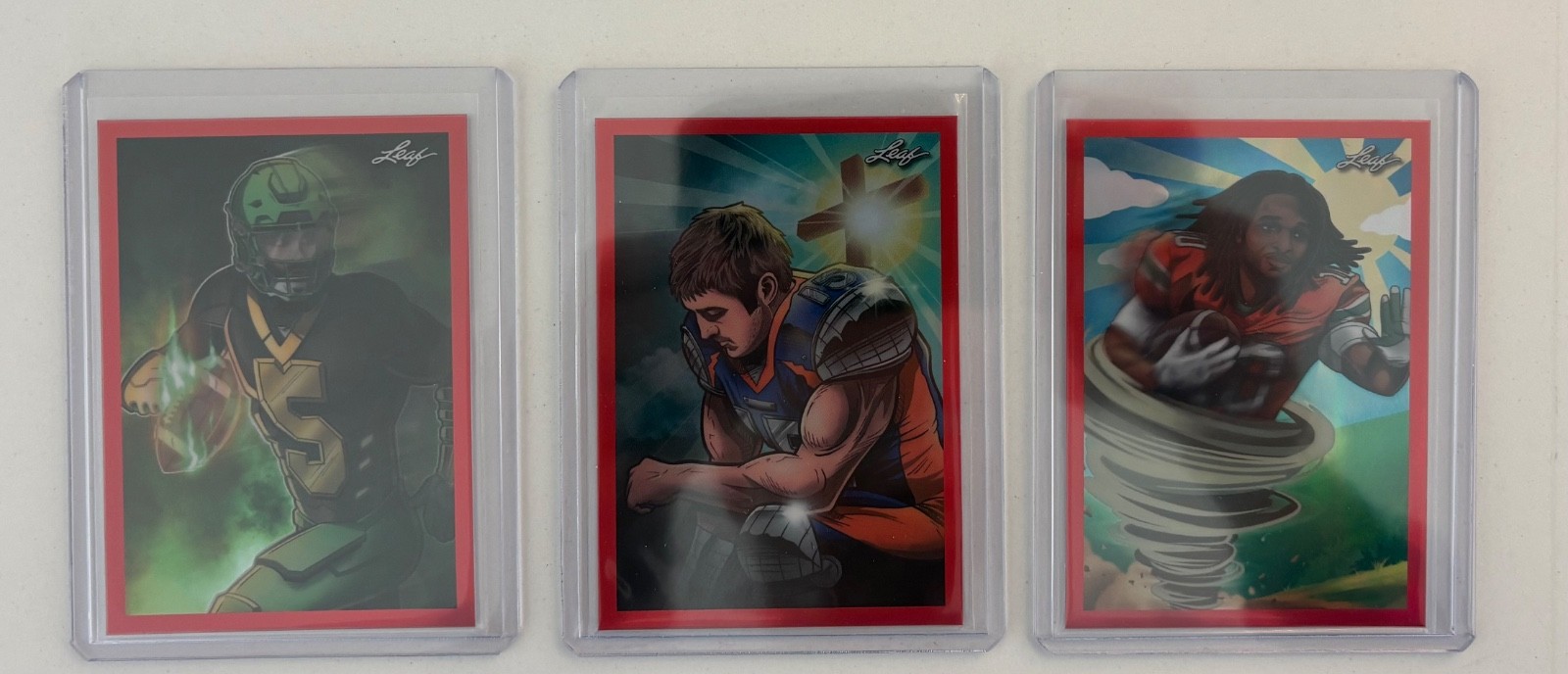 Malachi Toney Dante Moore Tim Tebow 2026 Leaf Metallic Imaginations 78/199 🔥