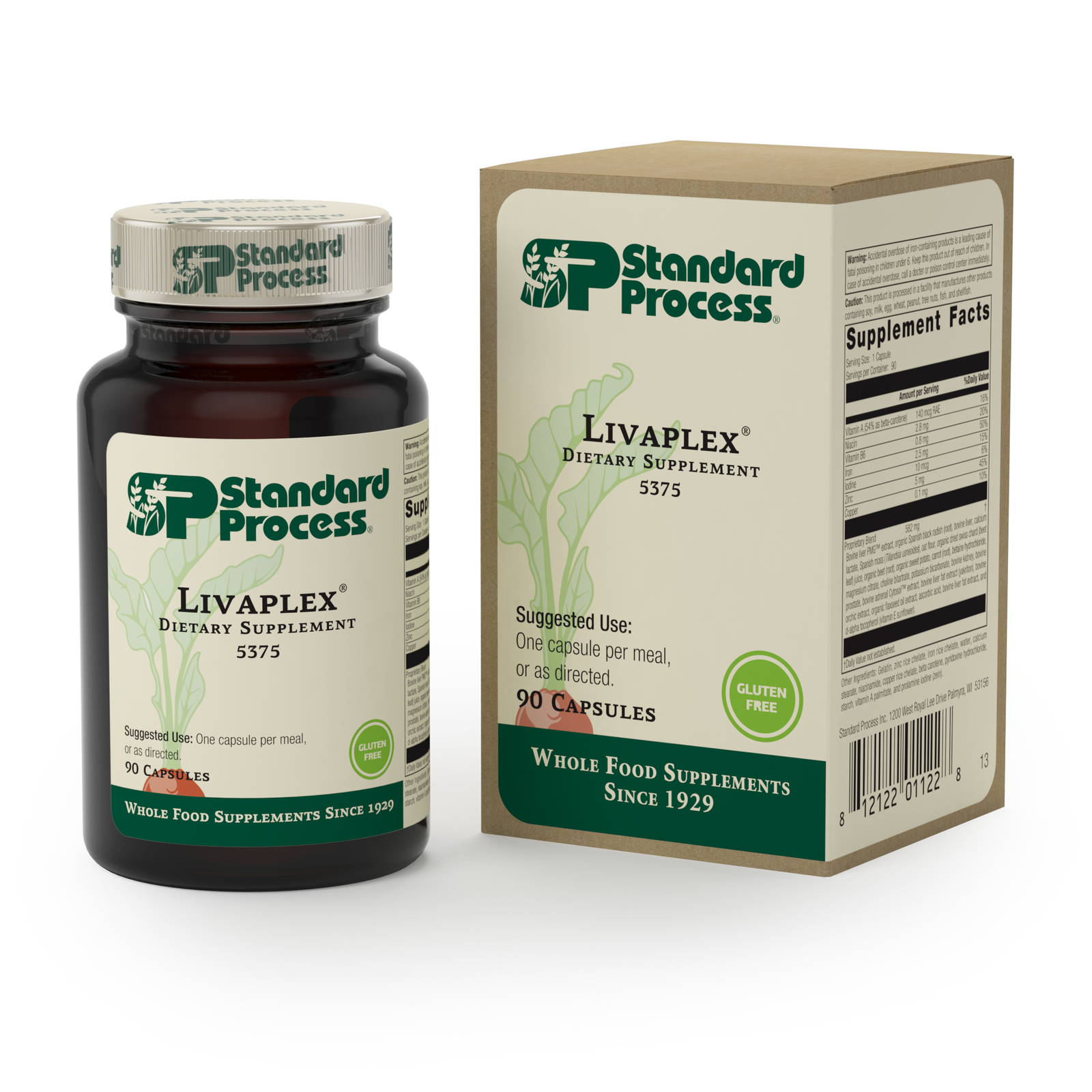 Standard Process - Livaplex - 90 Capsules