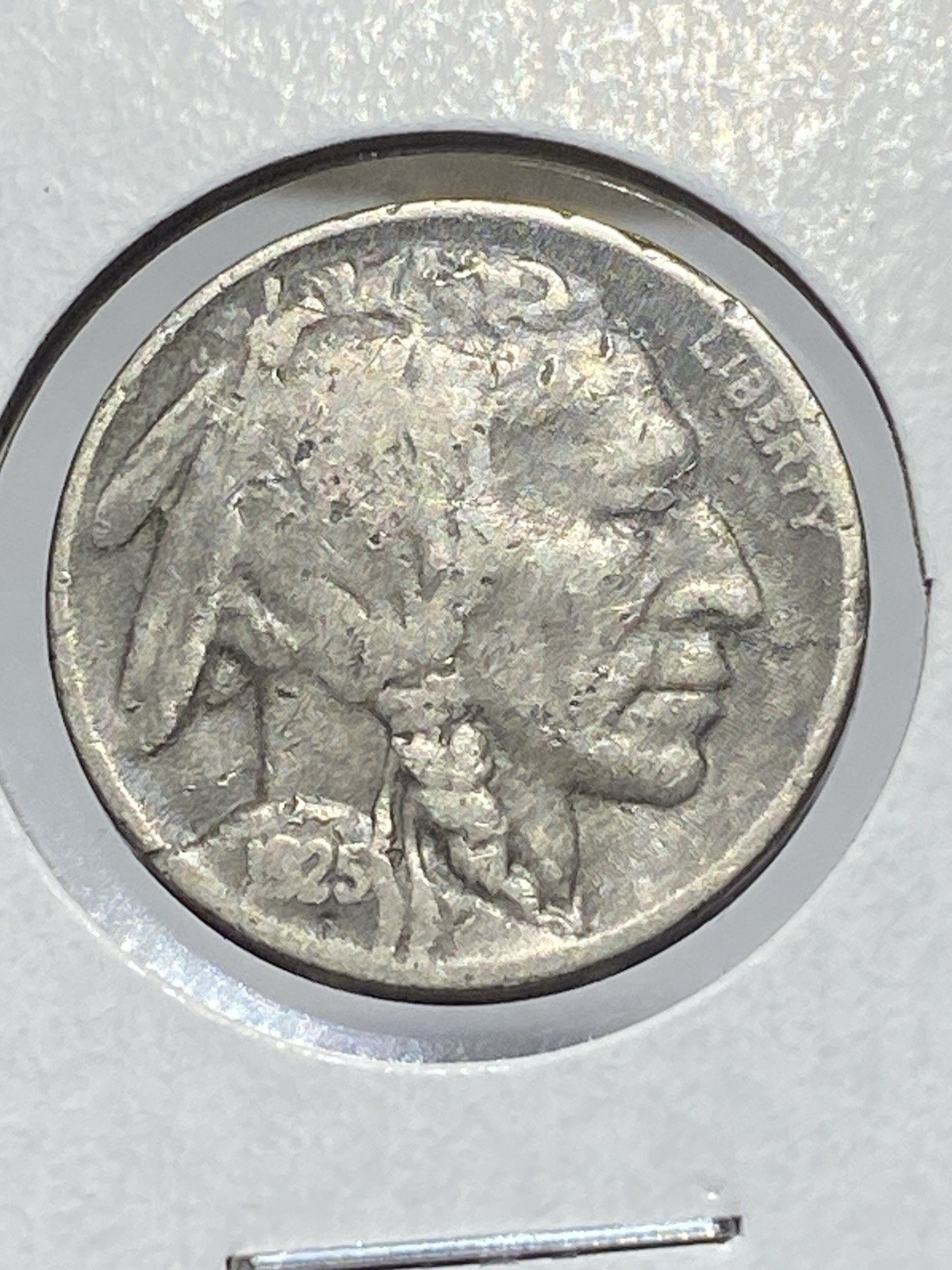 1925 D Buffalo Nickel Rotated Reverse Pitted VF Details 1925 D Buffalo Nickel Rotated Reverse Pitted VF Details