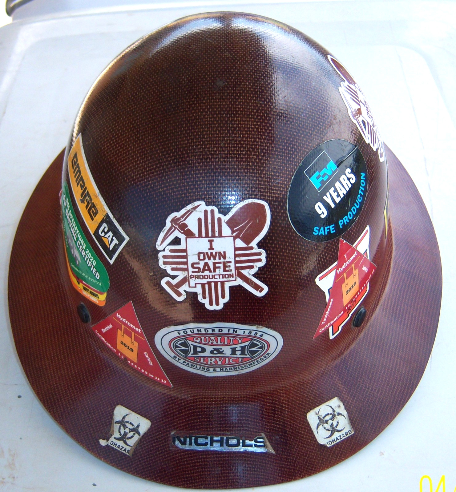 Vintage MSA Skullgard Hard Hat