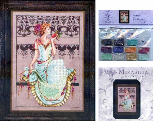 MIRABILIA Cross Stitch PATTERN and EMBELLISHMENT PACK Persephone MD127