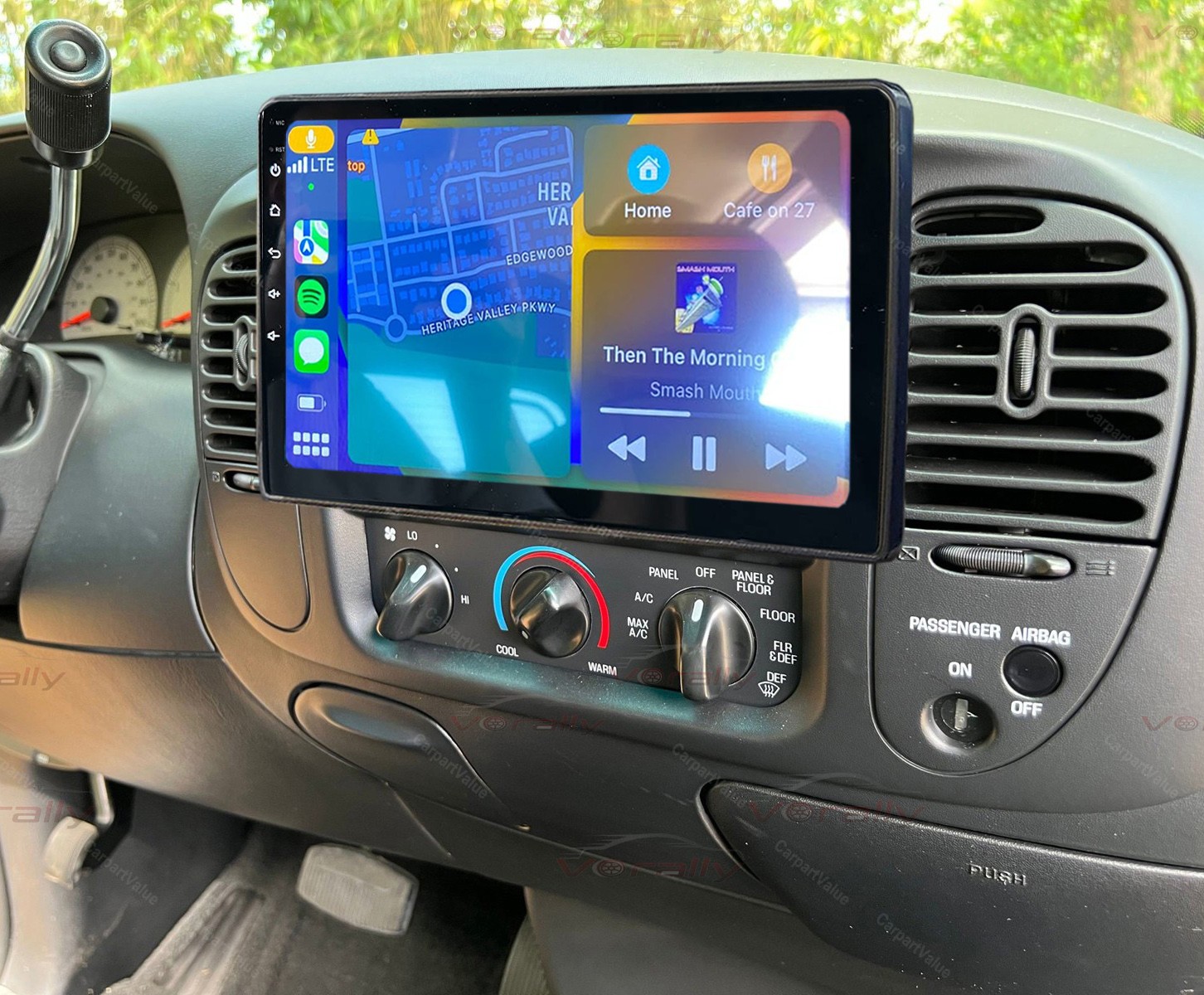 For 1997-2004 Ford F-150 Apple CarPlay Android Auto Dash Radio Stereo GPS 10.1 For 1997-2004 Ford F-150 Apple CarPlay Android Auto Dash Radio Stereo GPS 10.1